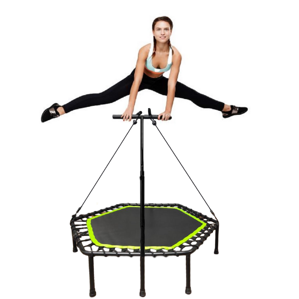 Premium Foldable Exercise Rebounder Workout Trampoline image 0