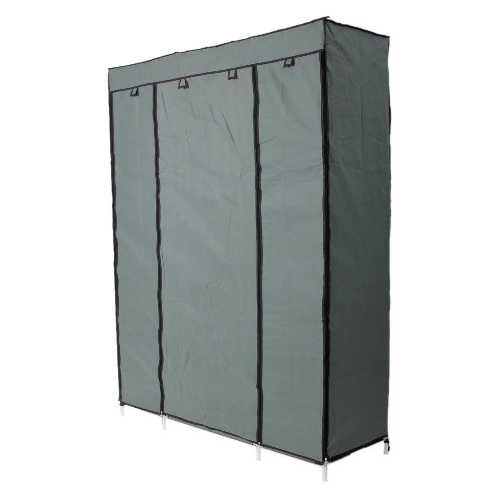 Portable Wardrobe Clothes Closet Heavy Duty Storage Organizer image 2