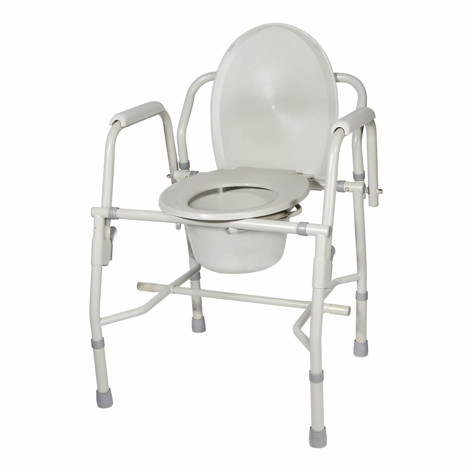 Drop Arm 3 In 1 Bedside Over Toilet Commode image 1