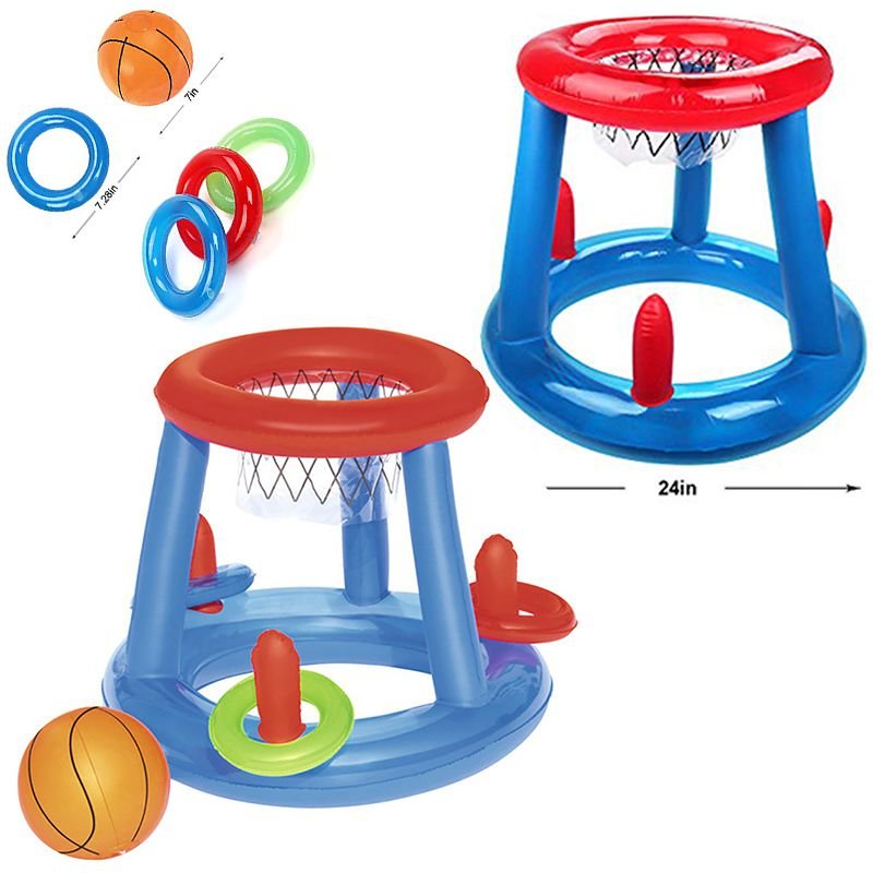 Floating Swimming Pool Basketball Hoop Net image 3