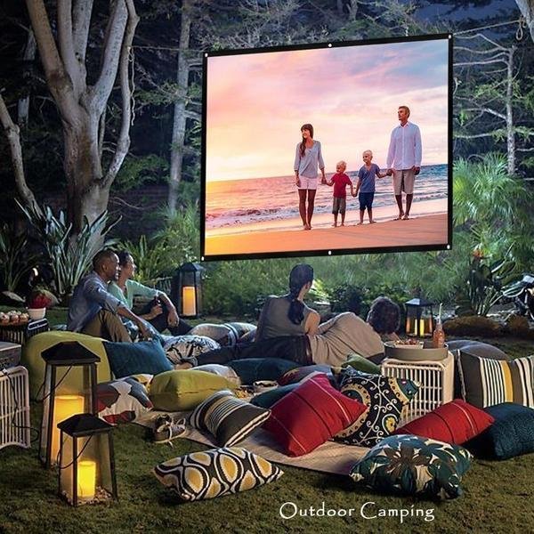 60 to 150 Inch Portable Outdoor Movie Screen image 2