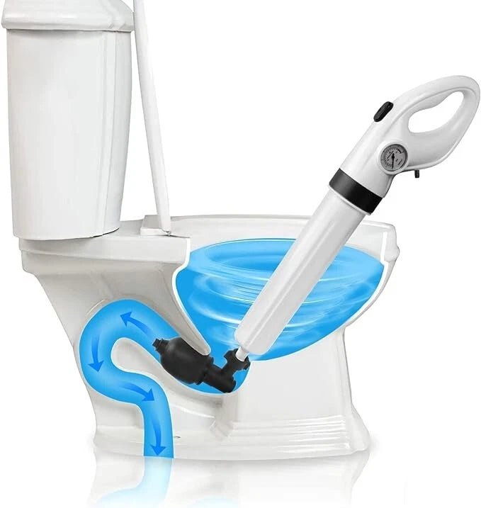 High-Pressure Drain Unblocker and Toilet Plunger image 1
