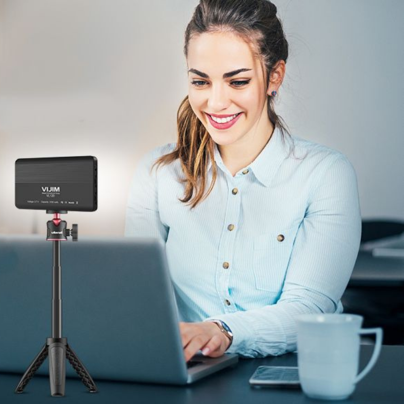 Premium LED Video Conference / Filmmaking Light - Black VL120 Kit image