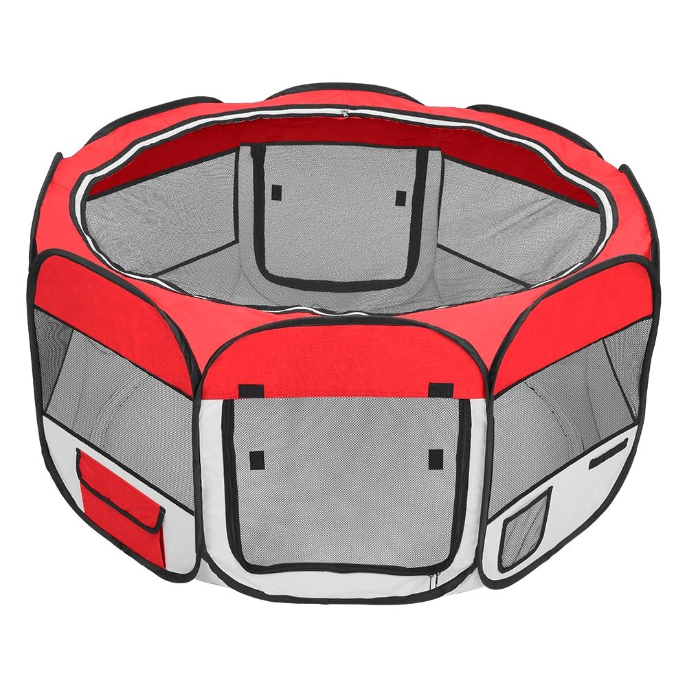 Portable Indoor Dog And Cat Playpen Kennel 35" image 3