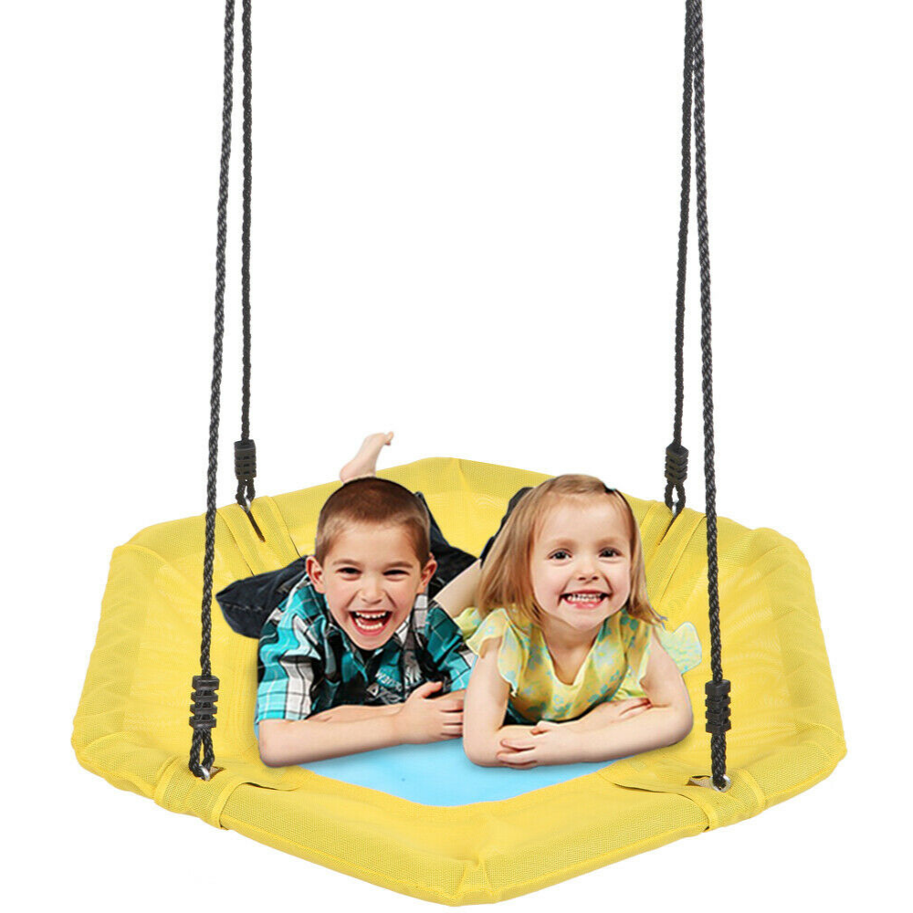 Large Spacious Flying Round Saucer Tree Swing 40" image 0