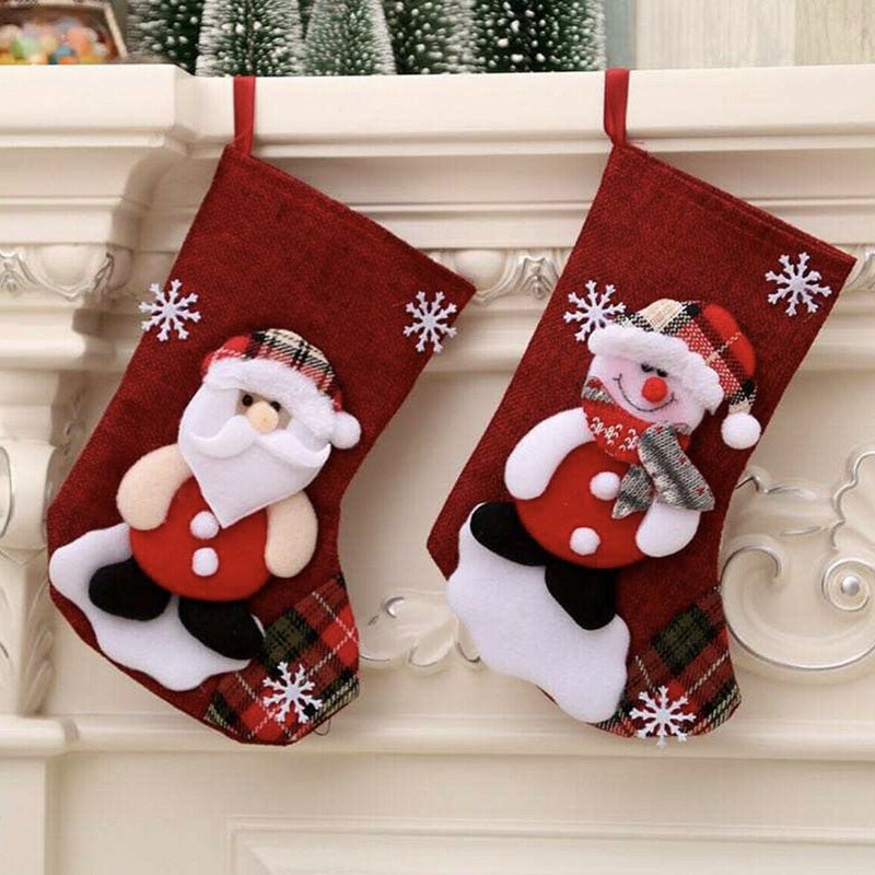 Large Family Christmas Sock Stockings image 6