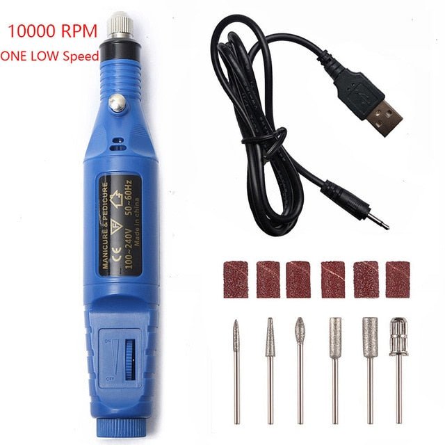 Portable Electric Nail File Drill Machine Kit image 8