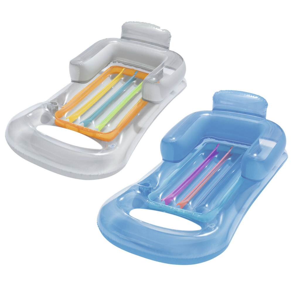 Inflatable Floating Pool Lounge Chair 59 in image 6