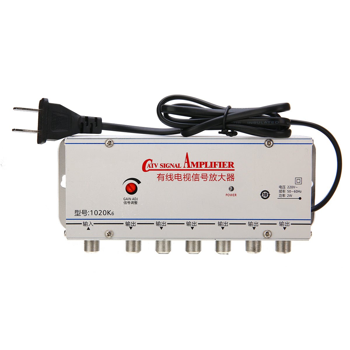 20dB TV Antenna Booster Cable Signal Amplifier image 1