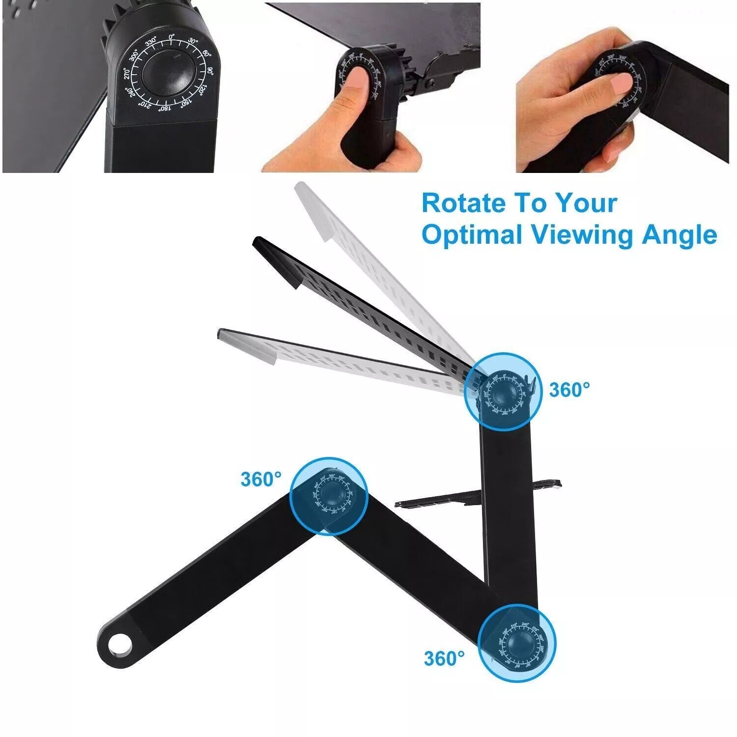 Adjustable Laptop Stand for Bed image 9