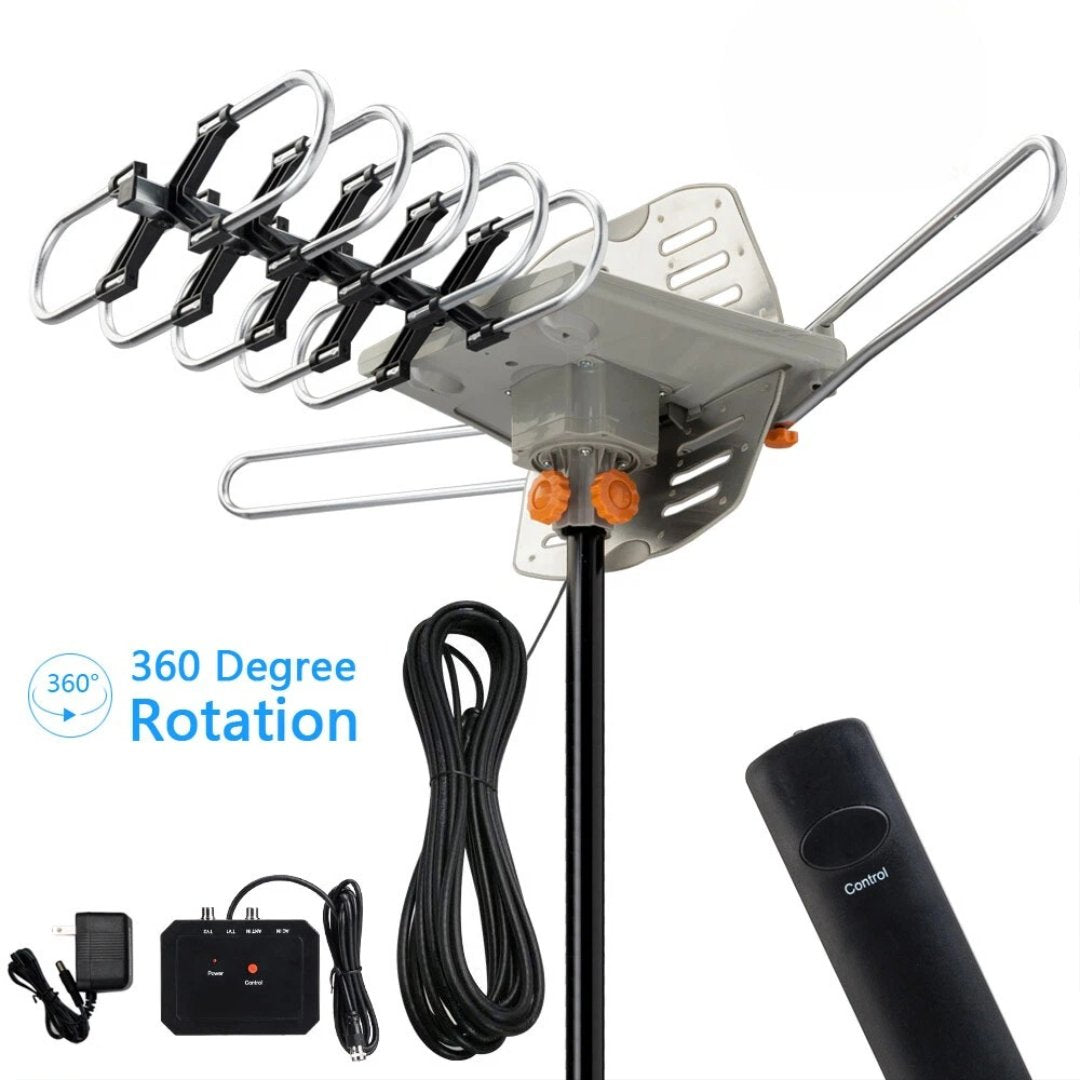 990 Mile Outdoor Amplified  HD TV Antenna UHF VHF 4k image 8