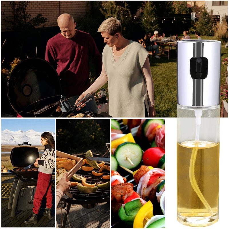 Cooking Oil Sprayer Bottle Stainless Steel image 5