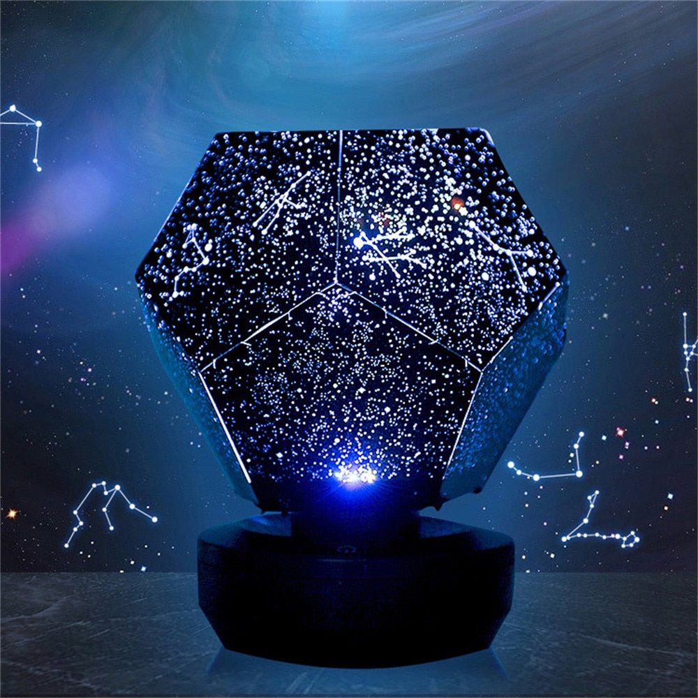 Realistic Constellation Night Sky Galaxy Star Light Projector - Blue image