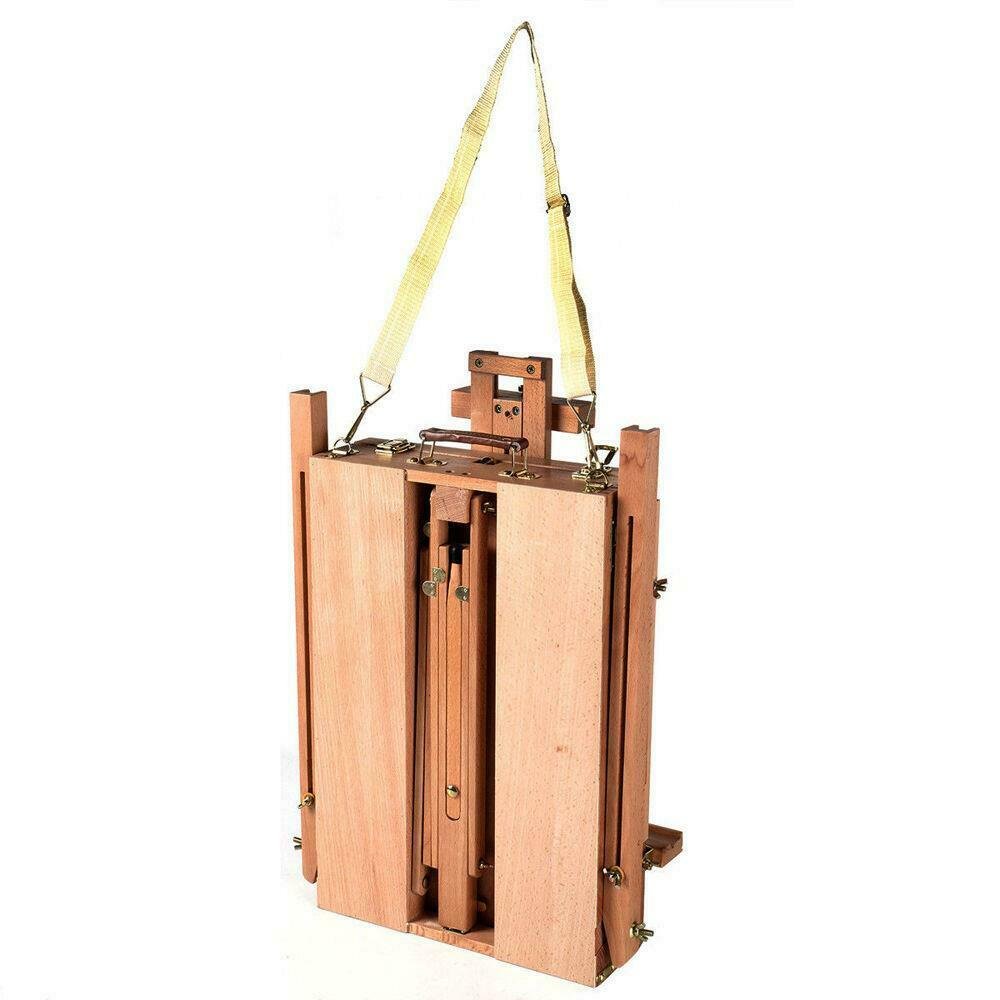 Portable Wheeled Floor Standing Painter Art Display Easel Stand image 3