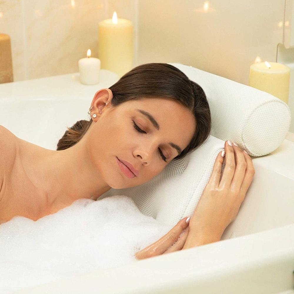 Premium Spa Bathtub Cushion Neck Pillow image 0