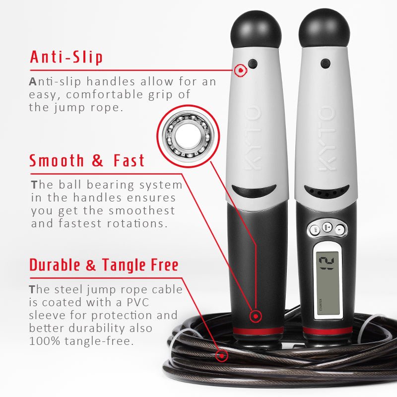 Smart Digital Speed Skipping Jump Rope image 2