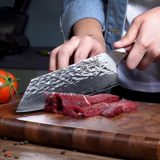 Classic Japanese Butchers Meat / Vegetable Cleaver image 0
