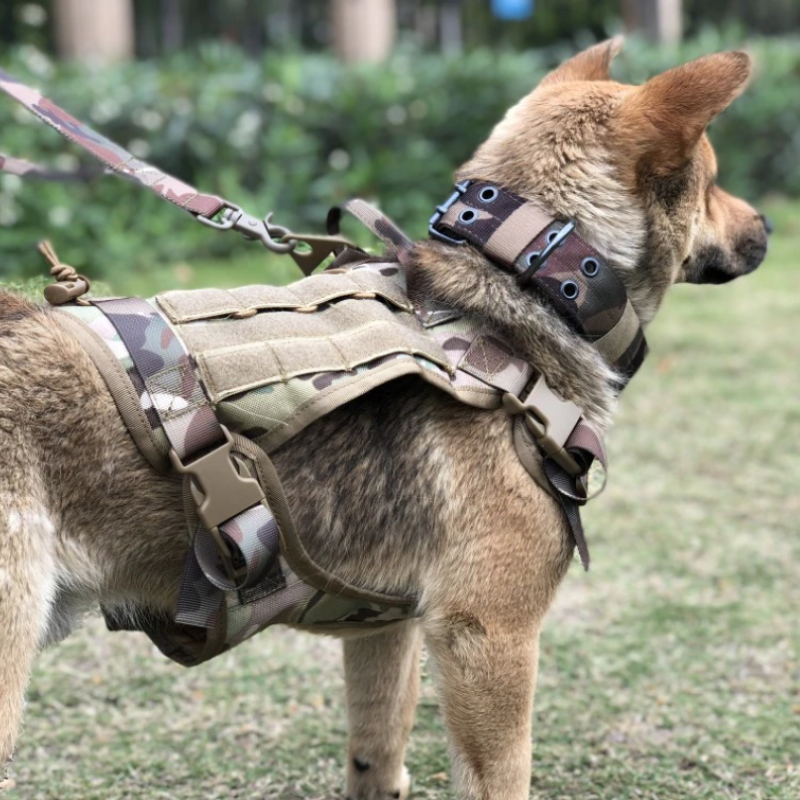 Heavy Duty Tactical No Pull Dog Harness Vest image 7