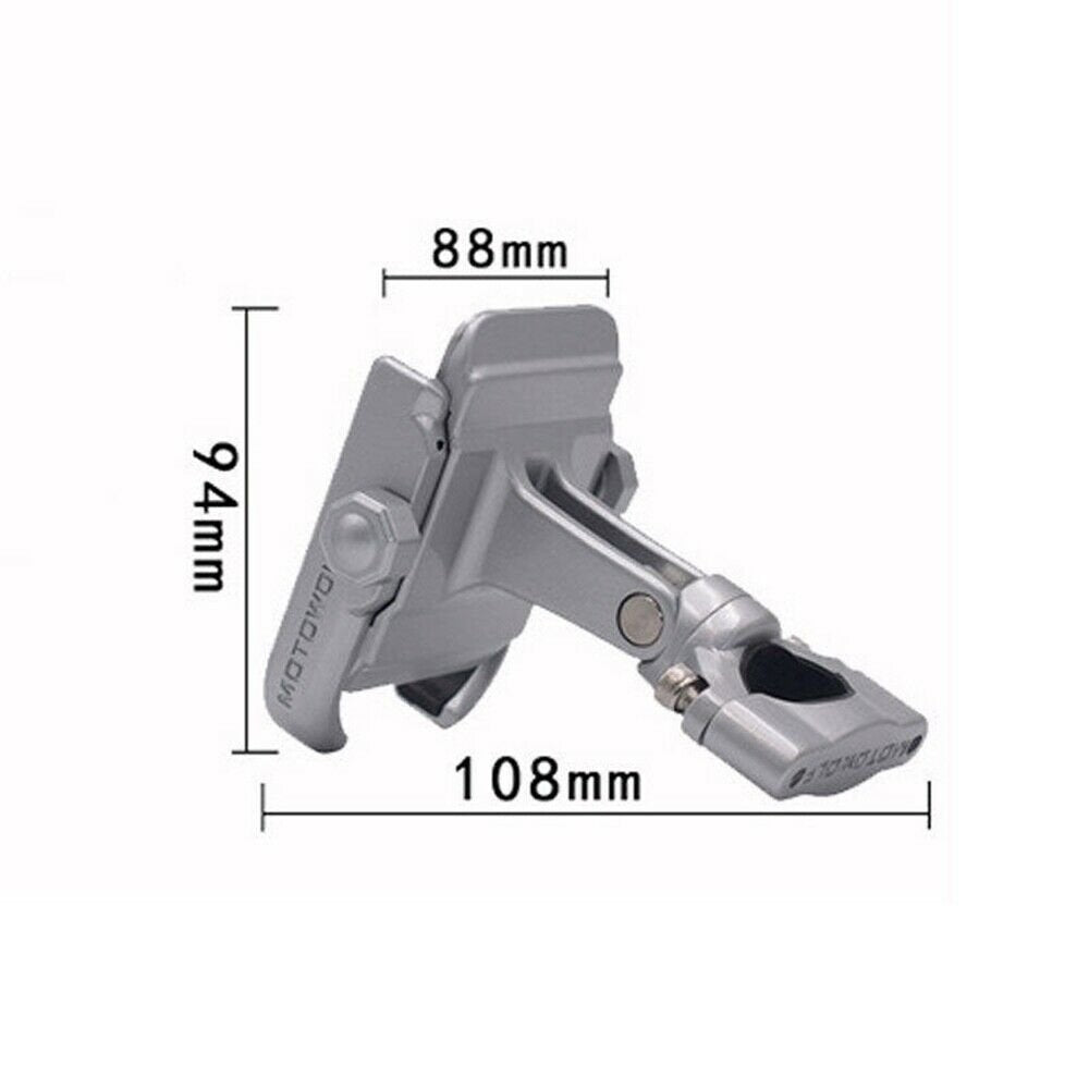 Premium Motorcycle Cell Phone Holder Handlebar Mount image 7