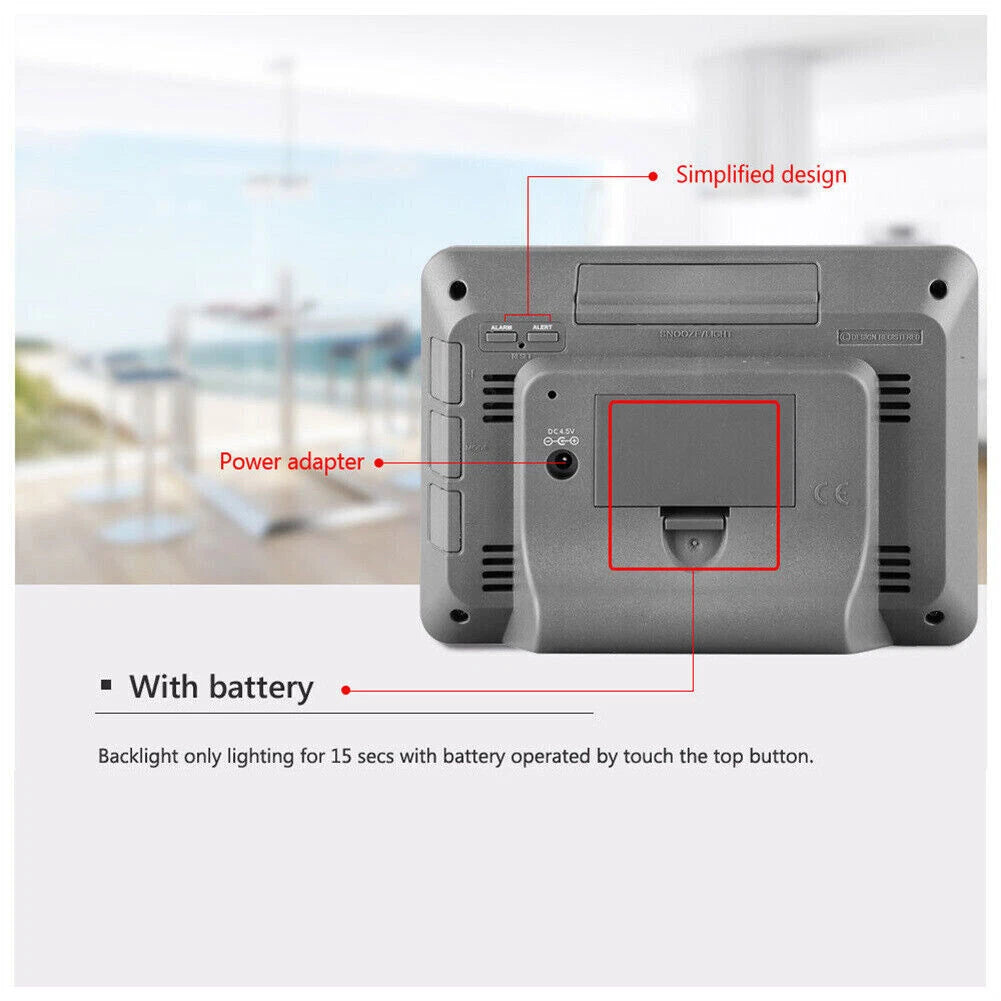 Wireless Home Weather Station Clock image 6