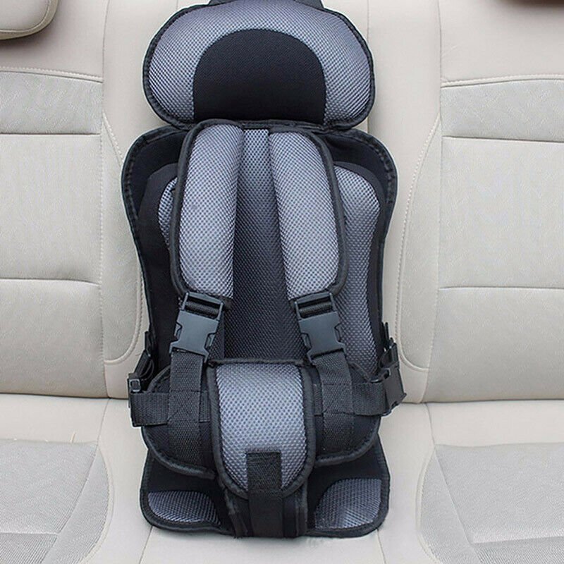 Ultra Safe Kids Car Travel Booster Safety Seat - Gray image