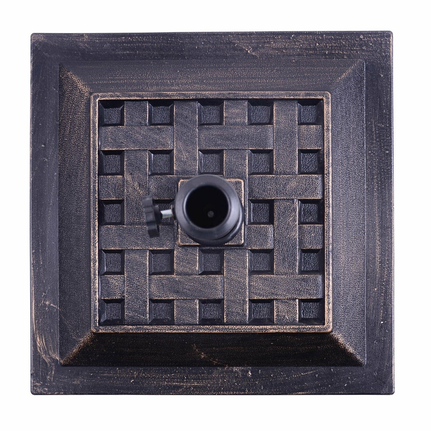 Outdoor Heavy Duty Weighted Patio Umbrella Base Stand 18" image 1