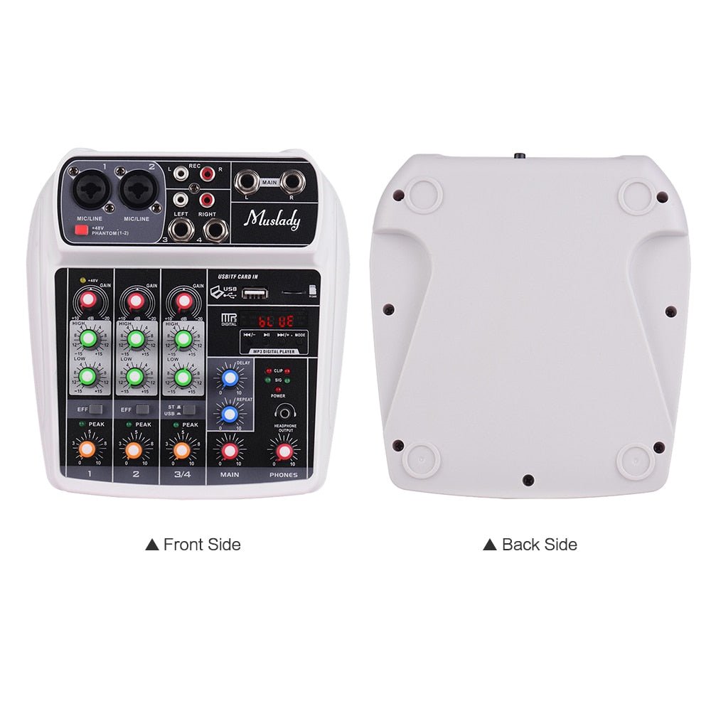 Small Audio Sound Digital USB Mixer 48V image 4