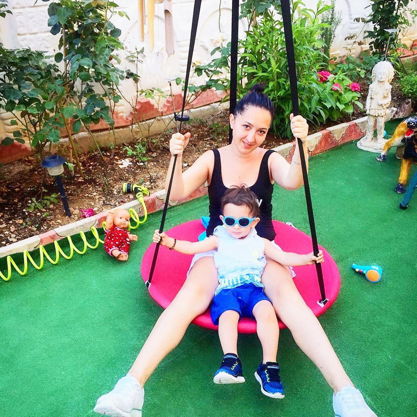 Heavy Duty Hanging Saucer Tree Swing Kit image 1