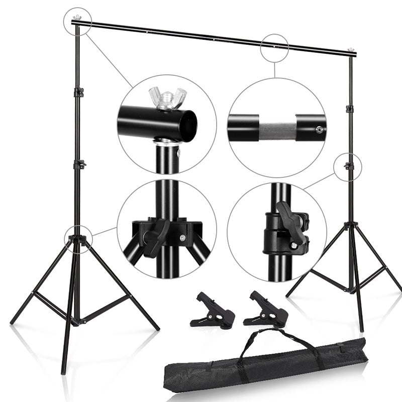Heavy Duty Photo Backdrop Adjustable Stand Frame image 9