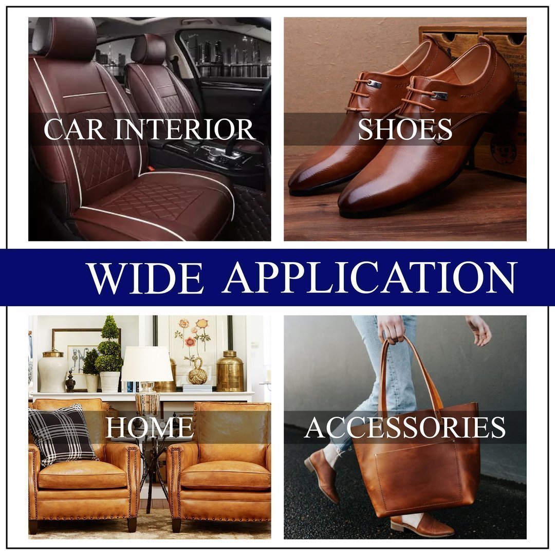 Leather Restoration Repairing Cream For Car Recoloring Kit image 13