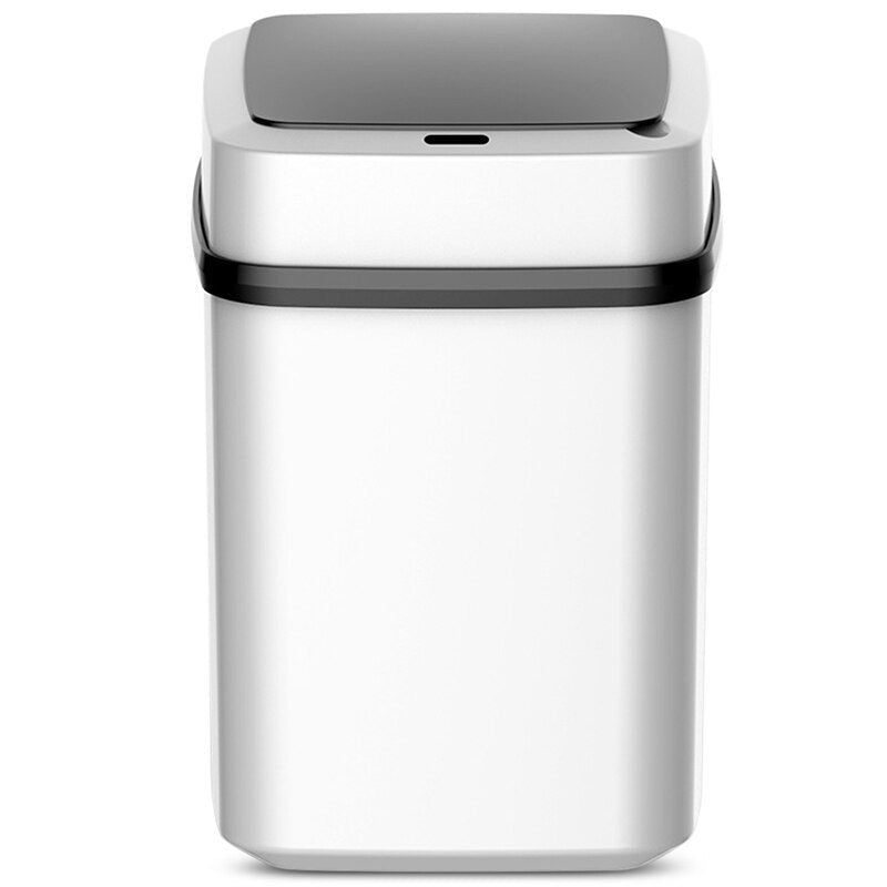 Automatic Motion Sensor Kitchen Trash Can With Lid Touchless image 5