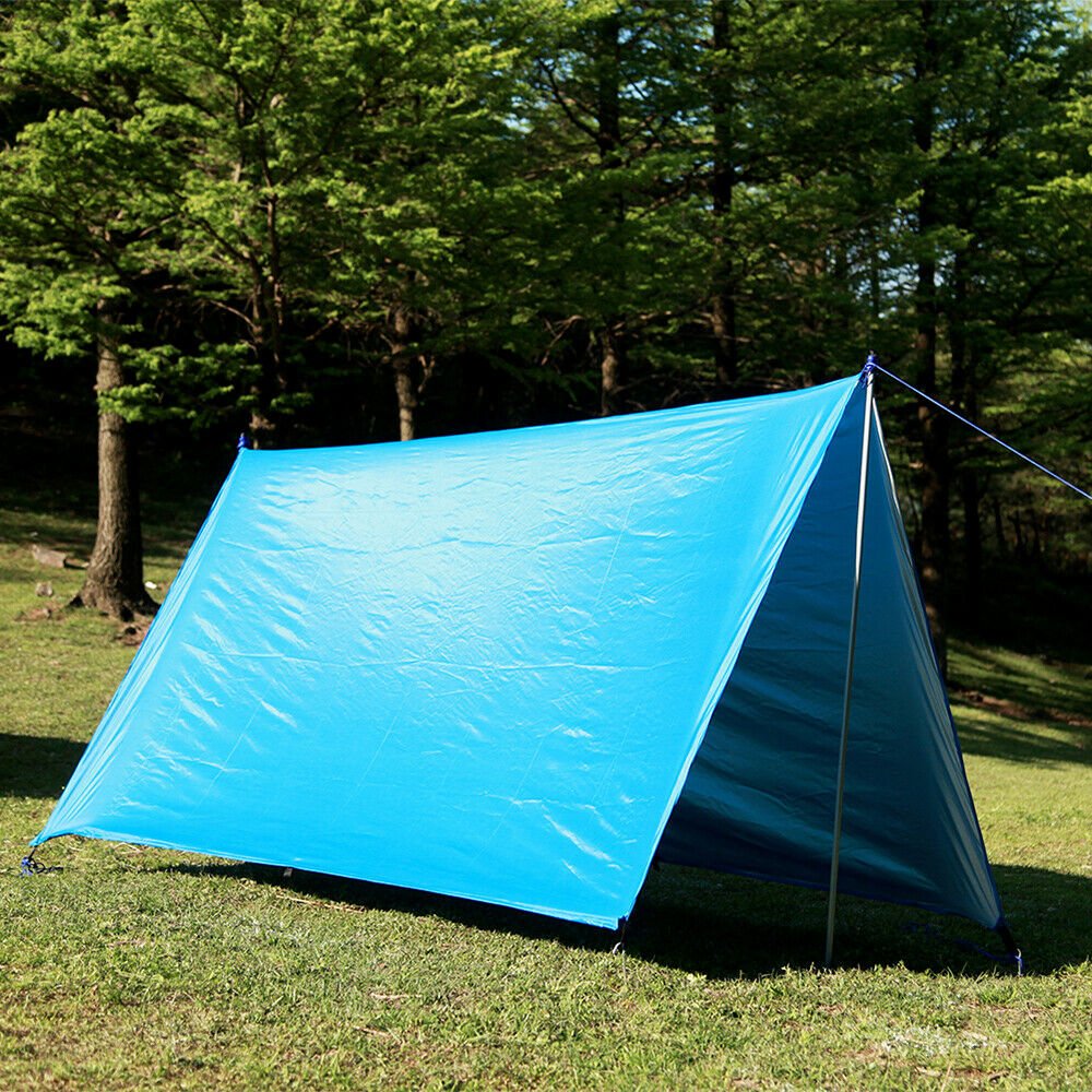 Ultra Lightweight Camping Tarpaulin Rain Tarp Shelter 10' image 1