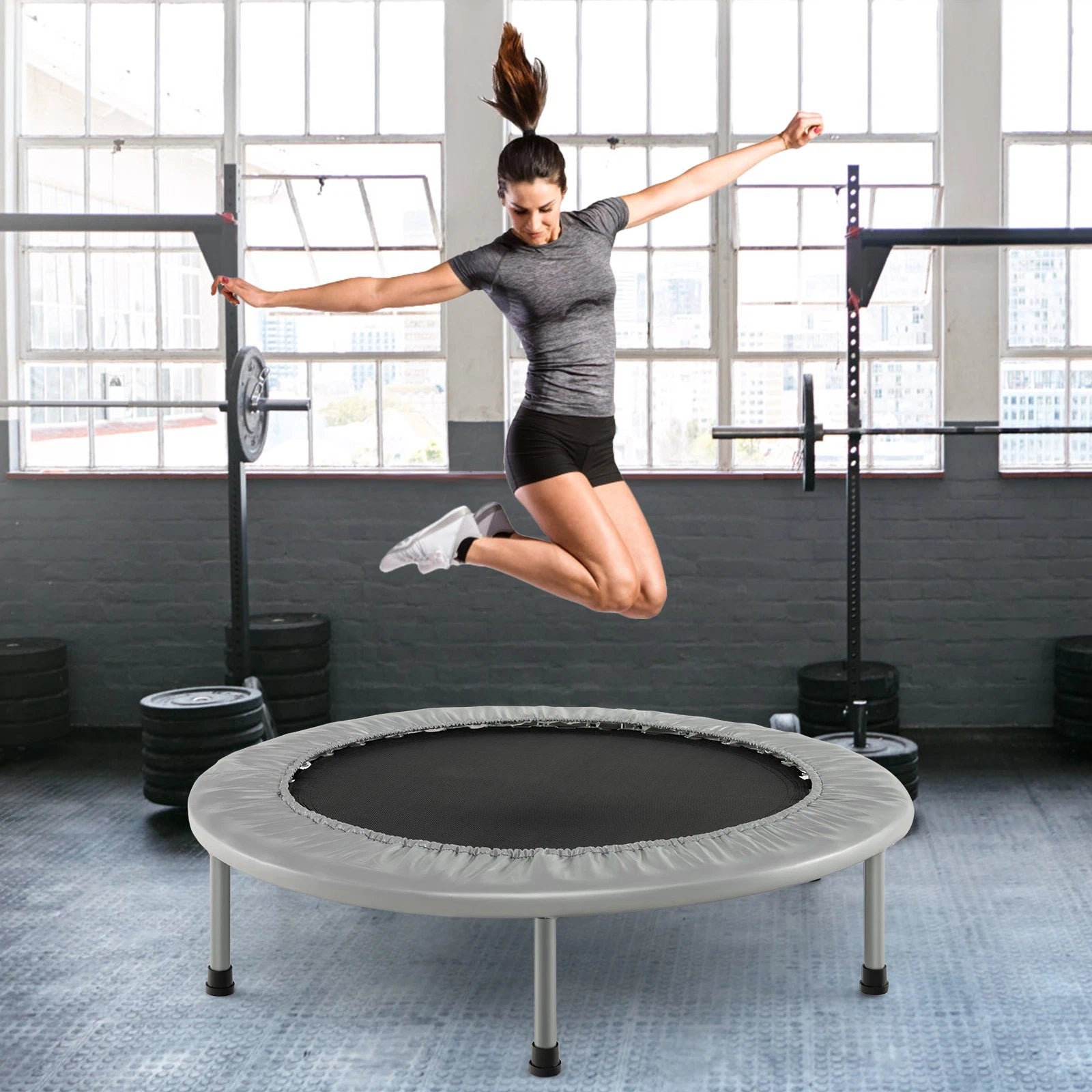 38" Mini Exercise Rebounder Trampoline image 3