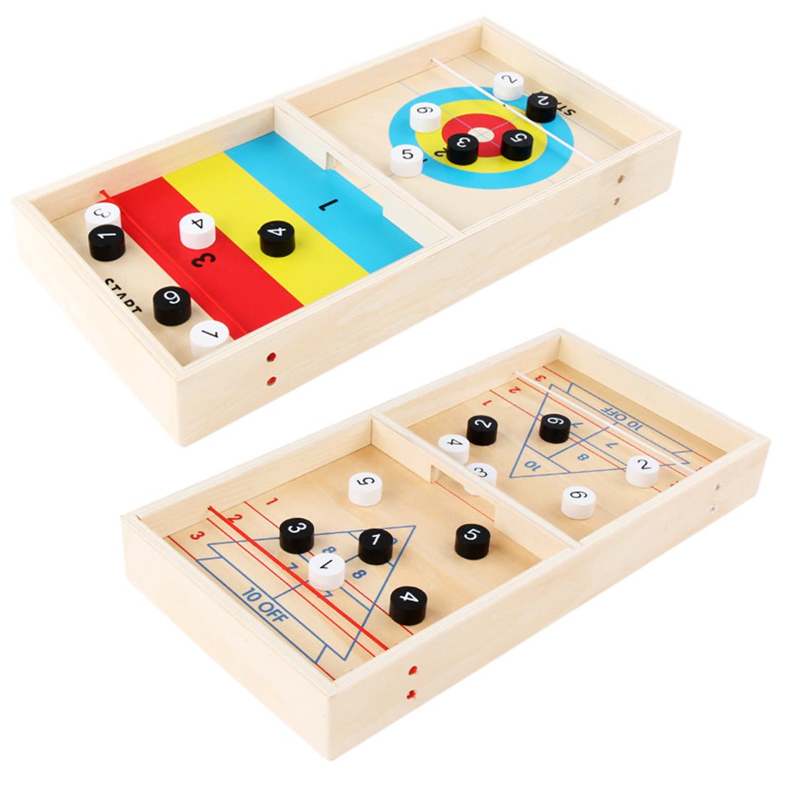 Portable Tabletop Shuffleboard 15" image 1