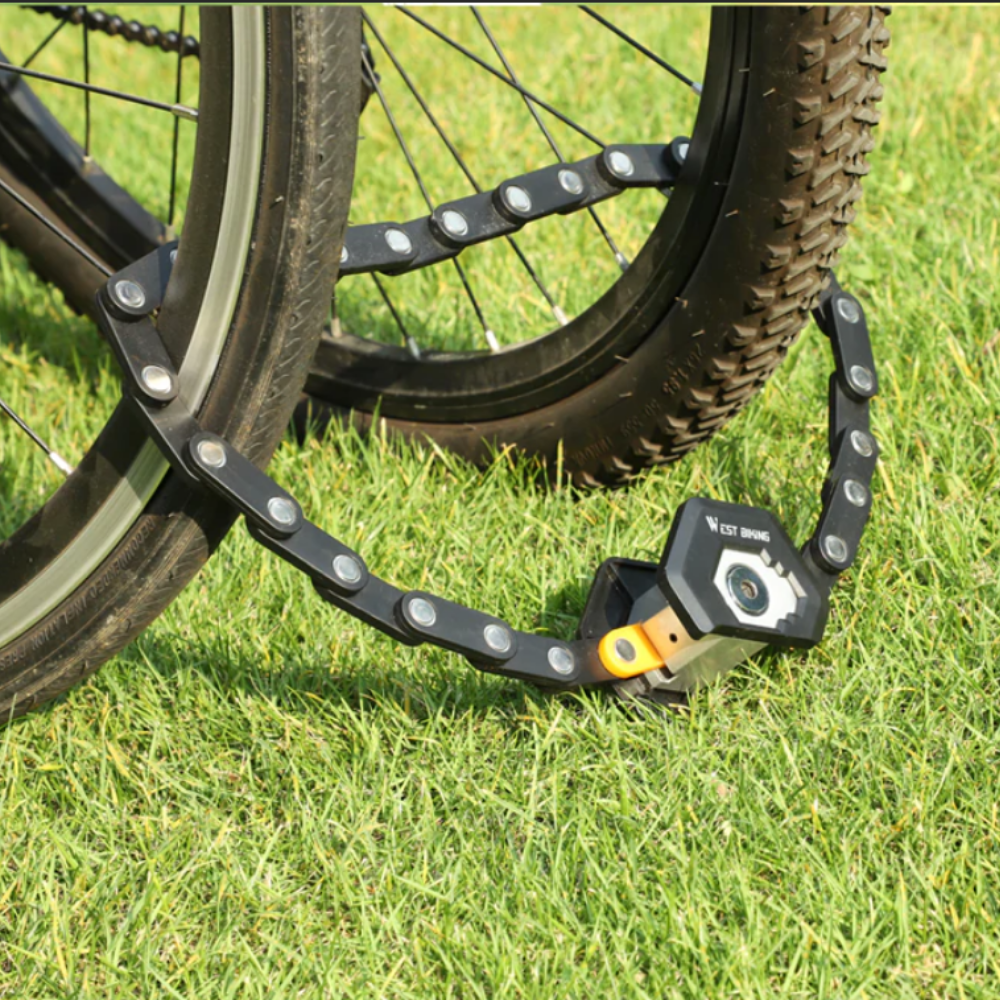 Foldable Bike Chain Cable Lock image 0