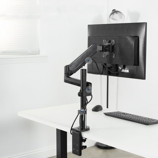 Adjustable Single Computer Desk Mounted Monitor Arm 17" - 32" image 0
