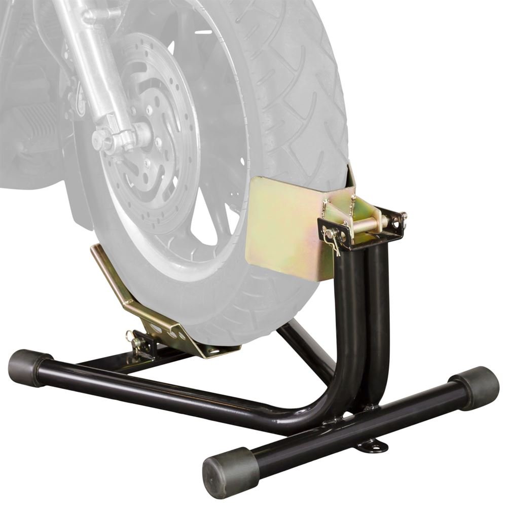 Heavy Duty Motorcycle Wheel Chock Stand image 0