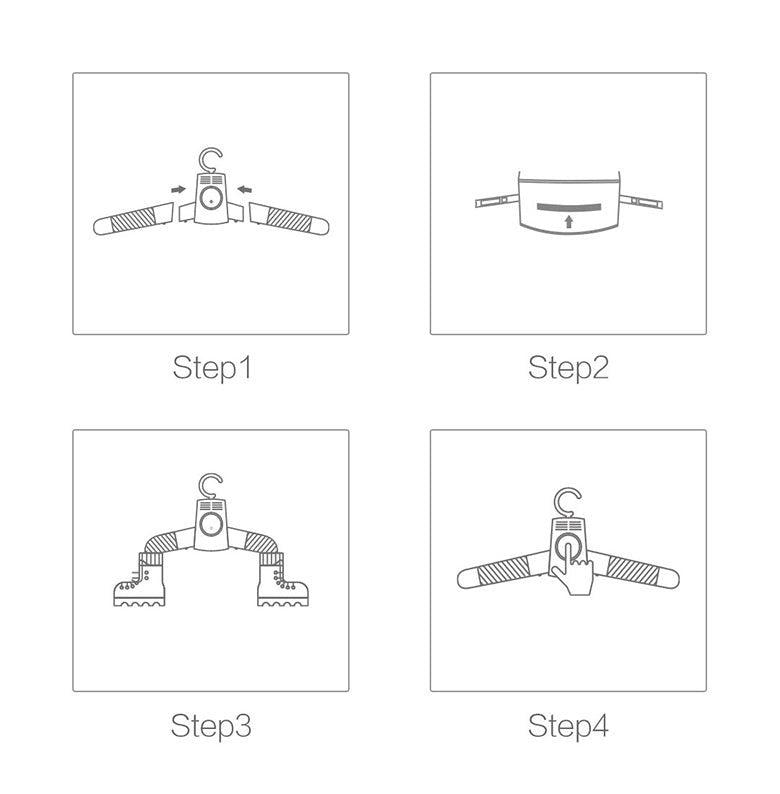 Small Portable Electric Clothes Drying Hanger Machine image 8