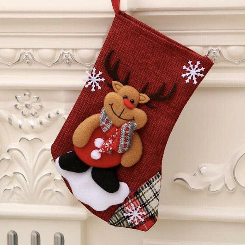 Large Family Christmas Sock Stockings image 4