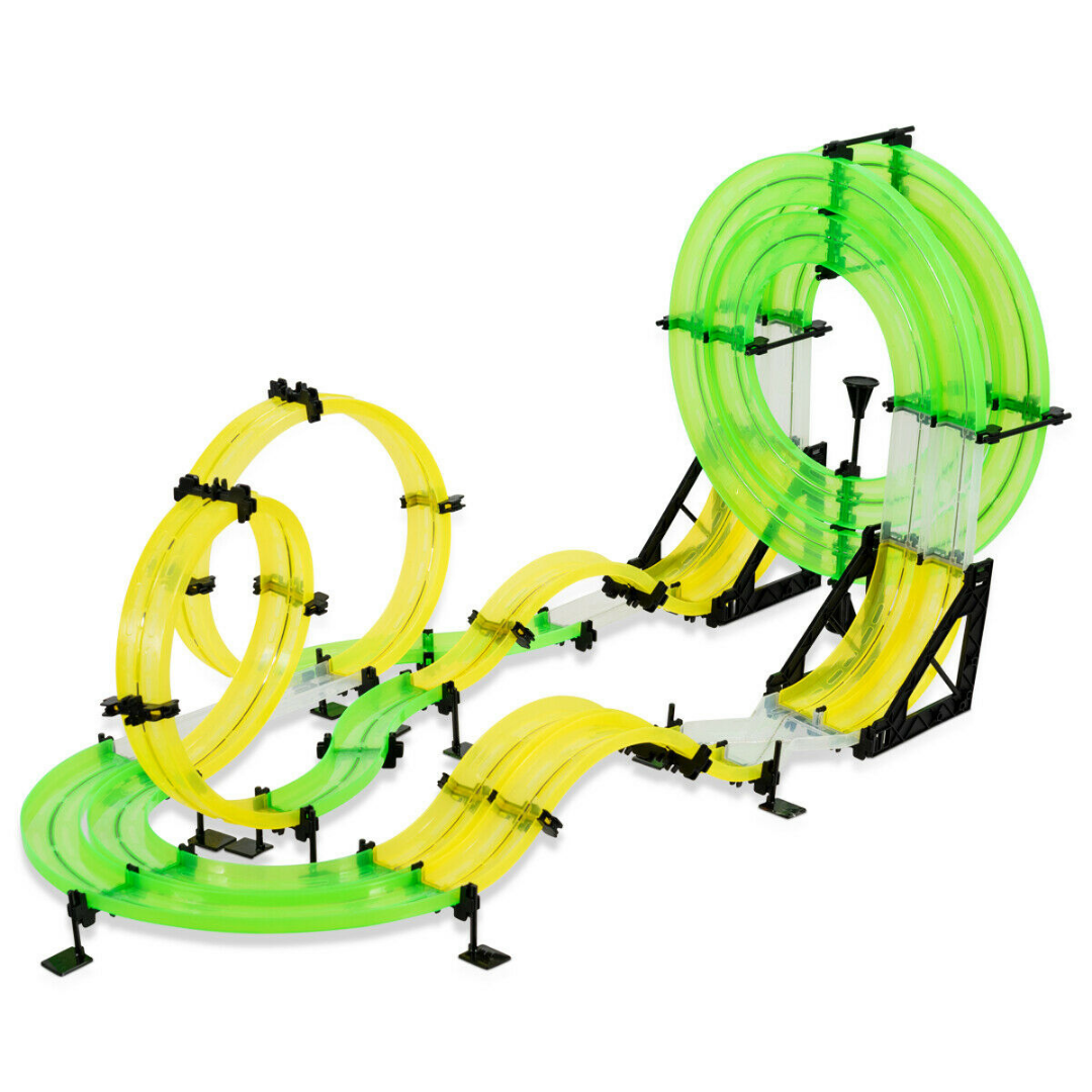 Kids RC Rail Racer Car Track Toy 28.5 FT image 5