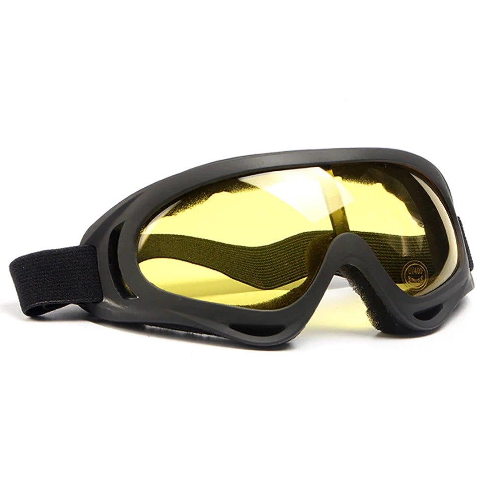 Professional Ski Goggles Winter Snow Anti Fog Dual Lens UV Protection - Yellow image