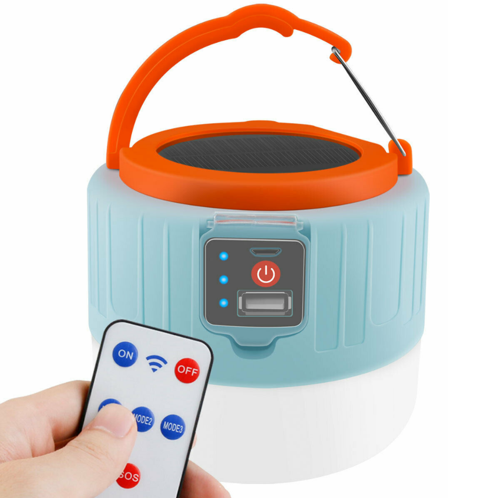 Rechargeable Solar LED Outdoor Camping Lantern Light image 3