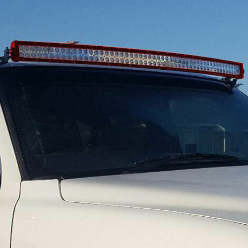 Curved LED Off Road Truck Light Bar 52 inch image 0