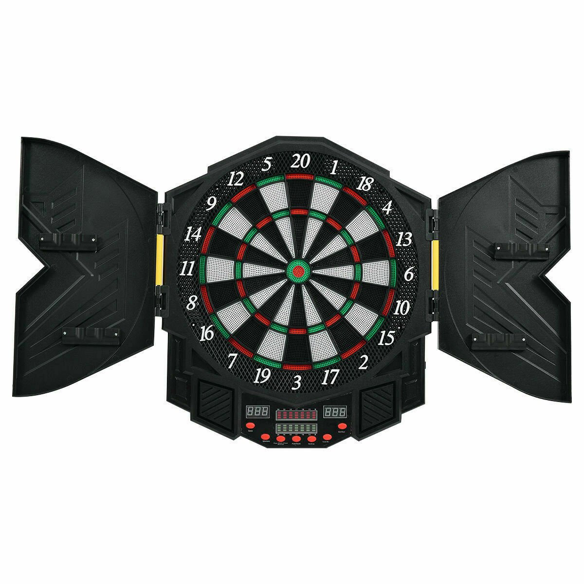 Professional Complete Electronic Dart Board Cabinet Set image 1