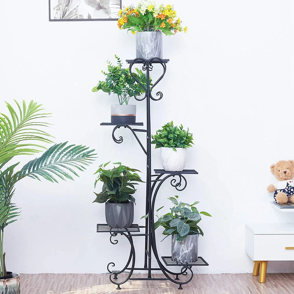 Multi Tier Metal Flower Rack Plant Stand image 4
