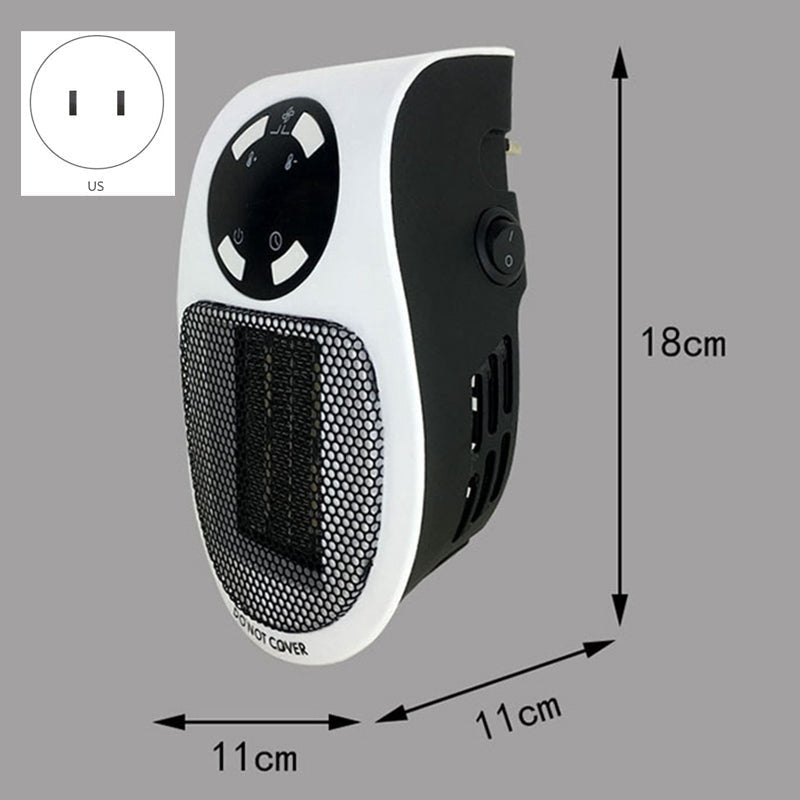 Small Portable Quiet Space Heater Energy Efficient image 2