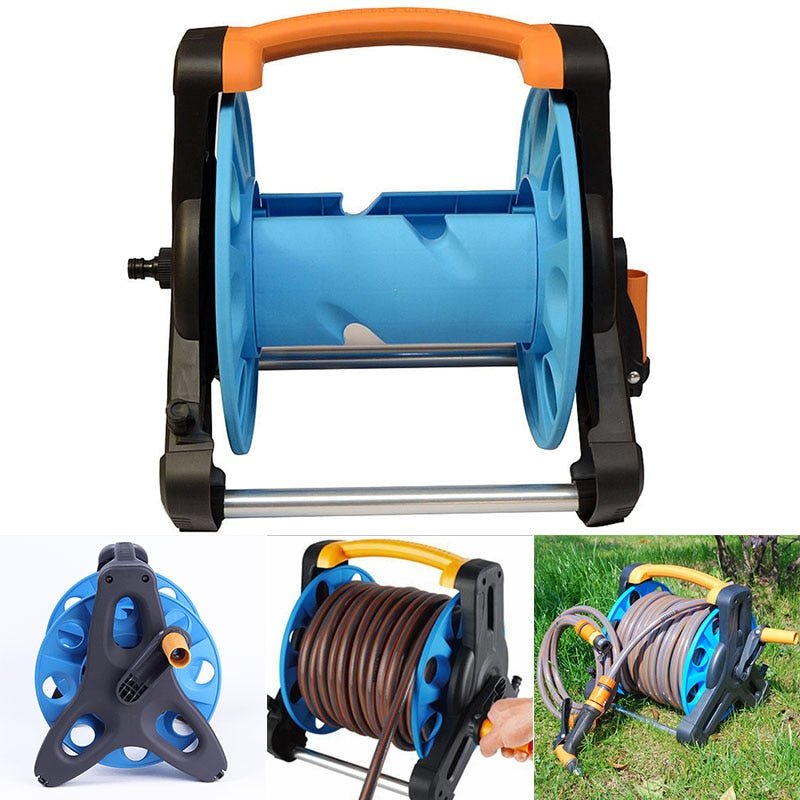 Premium Retractable Garden Water Hose Holder Reel image 4