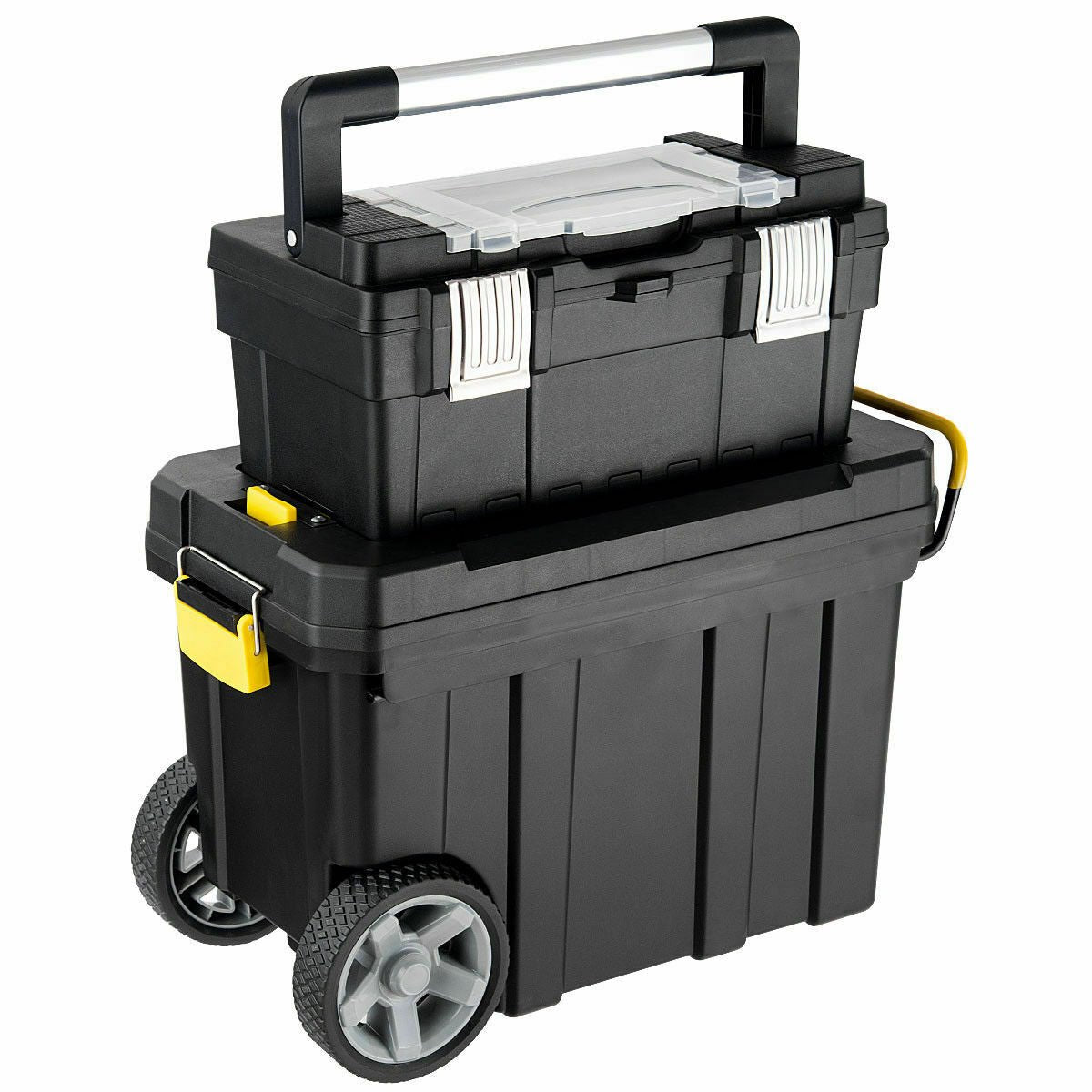 Portable Rolling Tool Chest Box With Wheels image 1
