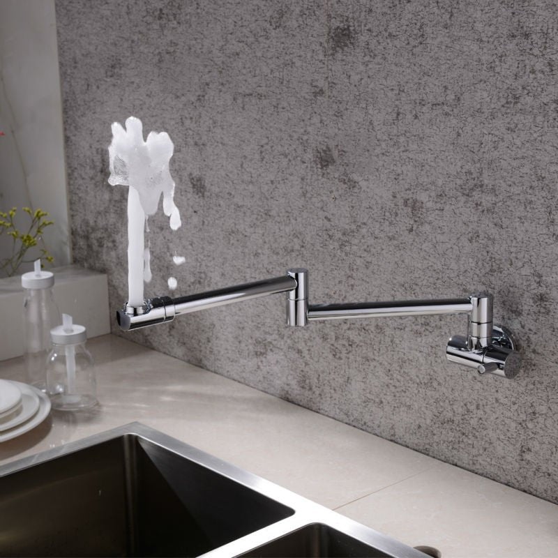 Retractable Kitchen Stove Pot Filler Faucet image 6