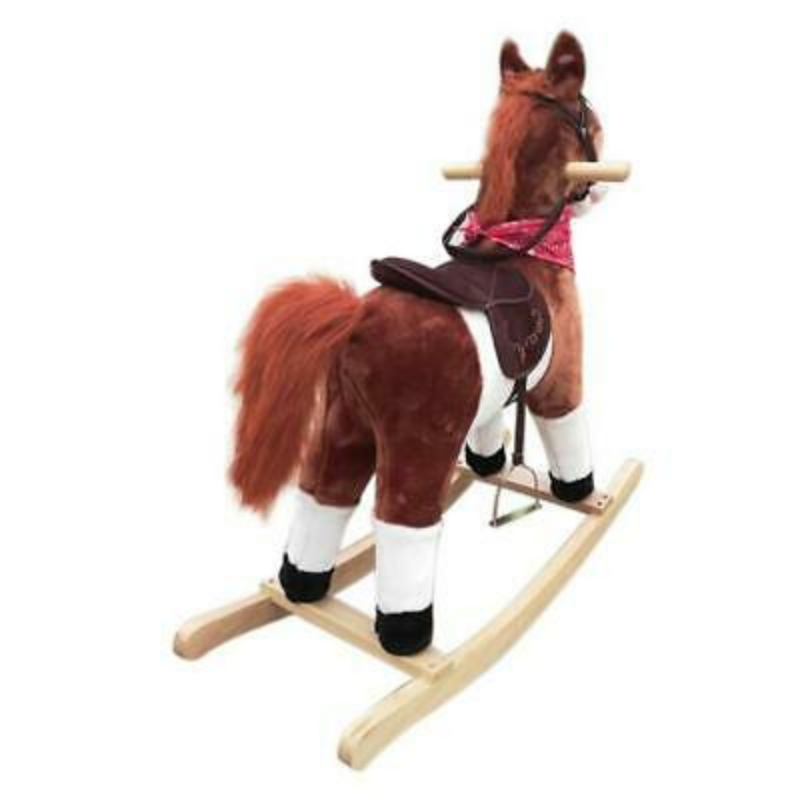 Premium Kids Wooden Rocking Toy Horse image 4